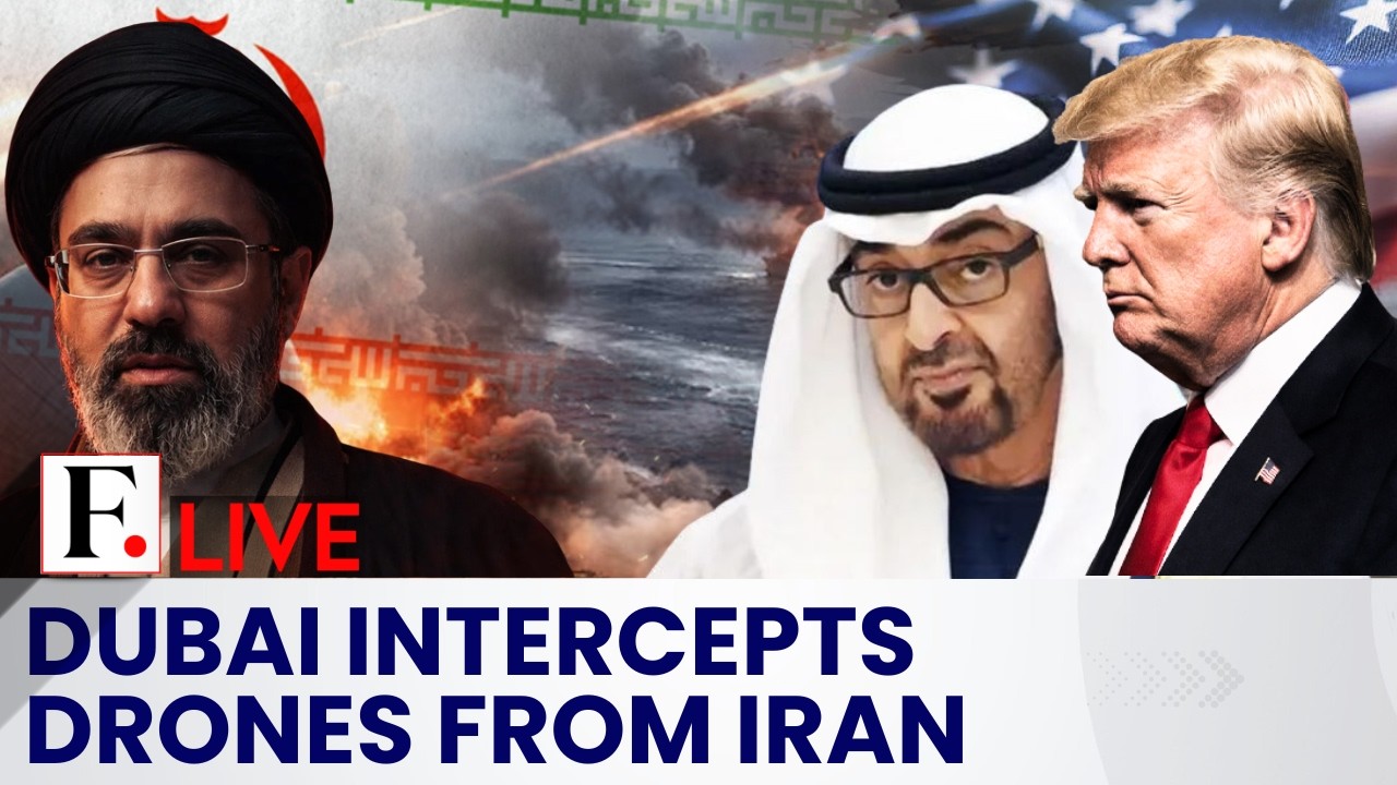 LIVE: Explosion Smoke Over Dubai After Iran's Mojtaba Khamenei's First Message | Firstpost Live