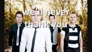 Hawk Nelson - &quot;Thanks For The Beautiful Memories&quot; LYRICS