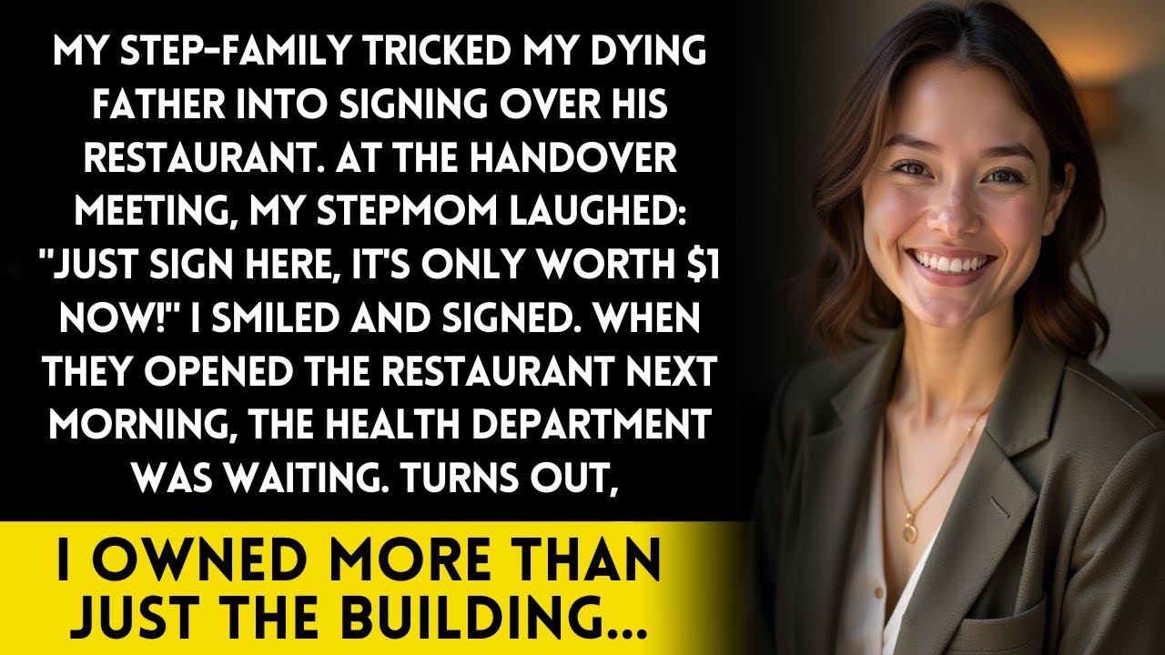 They Forced Me To Sell My Father's Restaurant For $1, What I Really Sold Changed Everything!