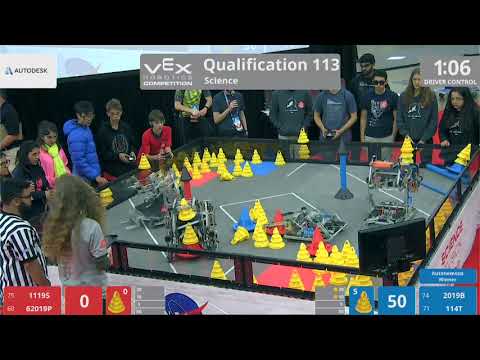 2018 VRC Sci Q113 - 1119S 62019P vs 2019B 114T - 47 to 89