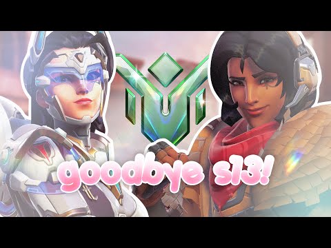 reaching masters at the end of the season! | ow2 mercy + ana gameplay