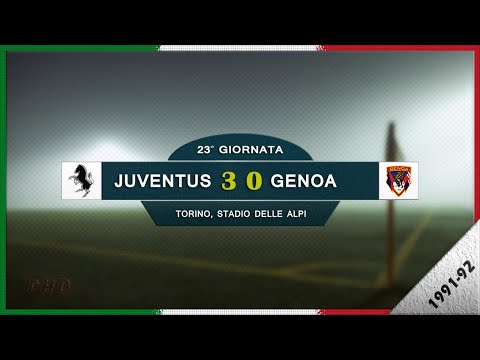 Serie A 1991-92, g23, Juventus - Genoa