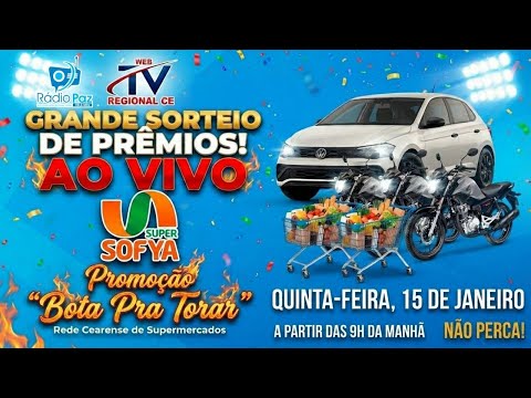 Aratuba / Mulungu Super Sofya e Rede cearense com sorteio promoção Bota Pra Torar!