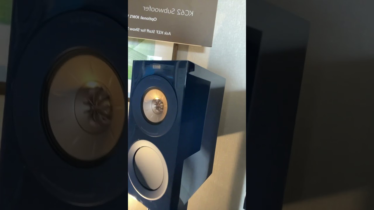 R3 Meta in Indigo Gloss and R7 in Titanium Grey! #kef #audioadvicelive