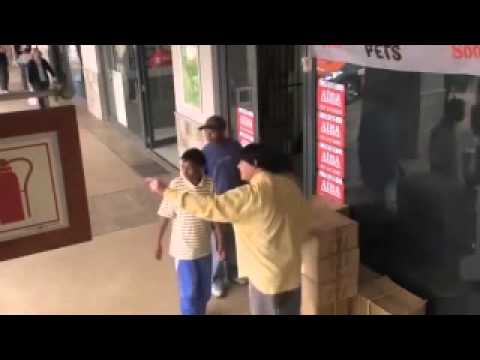 Ataque de medo!  Rir at Cair Pegadinha!!!!