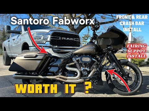 Santoro Fabworx crash bar install, worth it ?