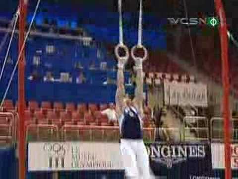 Russia Takes Lead on Still Rings