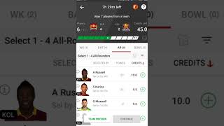 BLR VS KOL dream11 prediction |bengaluru vs Kolkata  2022 ipl 6th match dream11 team of today match