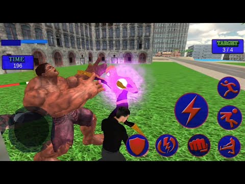 Flying Spider Vs Crime City Monster Gangster Battle | Flying Spider Hero Battle - Android GamePlay