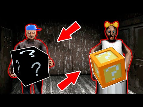 Granny vs Grandpa vs Lucky Block - funny horror school animation (p.90)