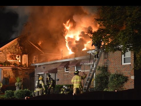 Main Transit FD 3rd Alarm Structure Fire - 102 Oakwood dr