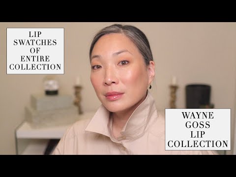 Wayne Goss Cosmetics - The Lip Collection with Lip Swatches