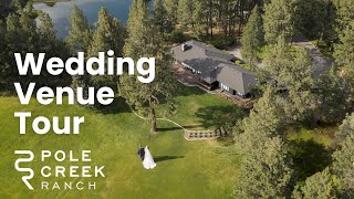 Pole Creek Ranch Wedding Venue Tour | Mountain Views in Sisters, Oregon