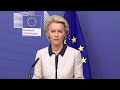 24 02 2022 Ursula Von Der Leyen Engl Dt Krieg Russland Ukraine