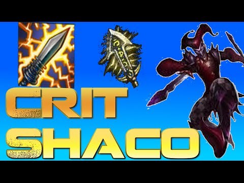 CRIT SHACO/AMAZING DAMAGE (edit. gameplay)
