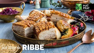 Perfekt ribbe til jul