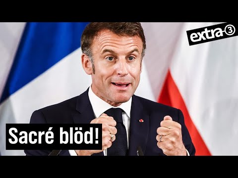 Song für Emmanuel Macron: Du hast‘s verbockt | extra 3 | NDR
