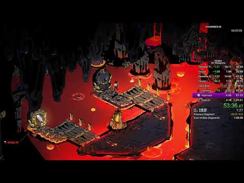 Hades - Any Heat Speedrun with Hera Bow in 6:27 IGT