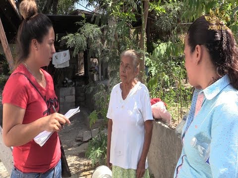 Entrega de despensas en la comunidad de Chisco Jojutla Morelos