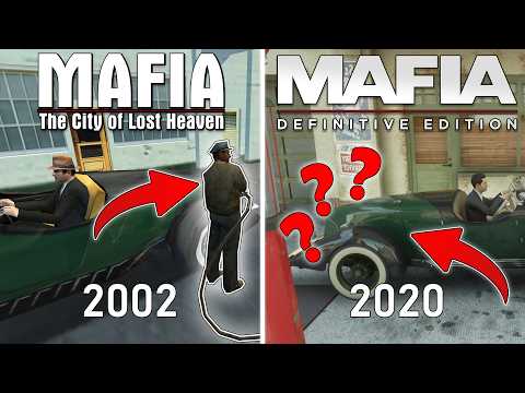 MAFIA Definitive Edition vs Original - Physics and Details Comparison