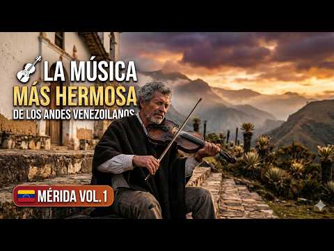Música Andina Venezolana Instrumental 🎻 Relajante para Trabajar y Concentrarse | Mérida Vol. 1