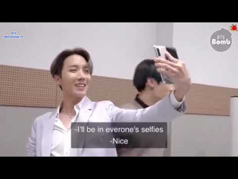 BTS Jin's Selfie time [Eng Sub]
