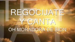 Video thumbnail of "Regocijate y Canta con letra x Johana Toloza S.- Proyección Cristiana."