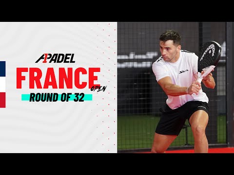 LIVE - ROUND OF 32 (AFTERNOON) - FRANCE OPEN