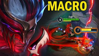 ZED MACRO GAMEPLAY TUTORIAL + NEW DUSKBLADE IS OP! | WILD RIFT
