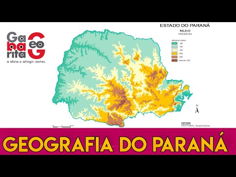 GEOGRAPHY OF PARANÁ - RELIEF OF PARANÁ - ENTRANCE EXAMS OF PARANÁ UEL UEM UFPR