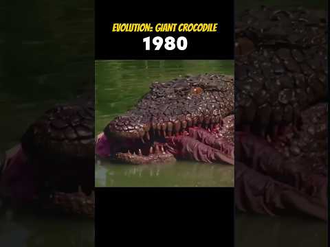 Evolution of. Giant Crocodile #shorts