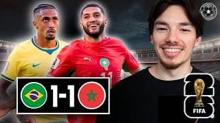 Morocco Look Serious, Brazil Must Improve | Morocco 1 Brazil 1 Reaction