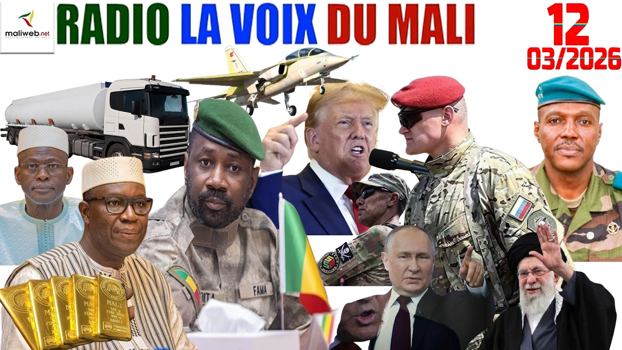 La Revue de Presse de la RADIO LA VOIX DU MALI du 12 Mars 2026