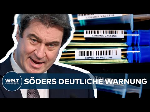 MARKUS SÖDER: Corona-Impfstoff Sputnik V - Bayerns Ministerpräsident erhöht den Druck I WELT News