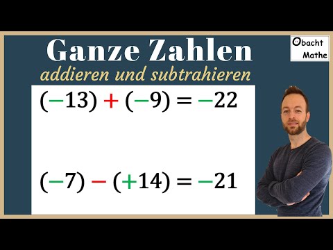 Adding and subtracting whole numbers | explained simply | ObachtMathe