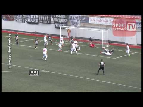 Kup Srbije 2016/17, 1/4 finale, Voždovac - Partizan 1:2