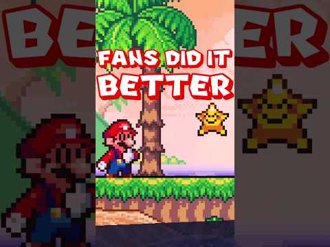 The best 2D Mario isn't made by Nintendo... #mario #supermario