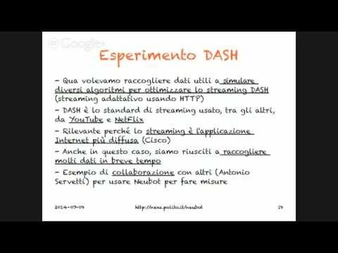66° Mercoledì di Nexa - Neubot e la neutralità della rete, riflessioni e prospettive