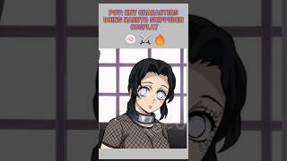 Redesigning KNY characters with Naruto cosplay. #kny #demonslayer #trending
