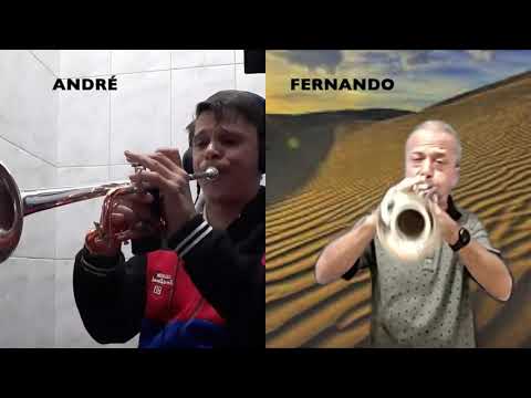 André Silva E Fernando Lopez Trompete Hino Avulso Jesus nazareno