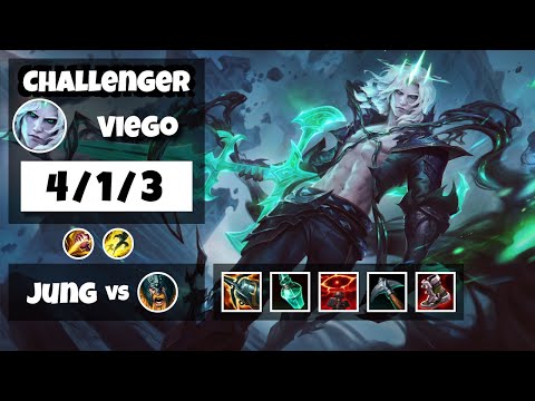 Viego vs Olaf OCE Challenger JUNGLE (4/1/3) - v11.10