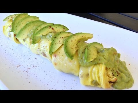 THE BOMBLETTE! - Baked Rolled Omelette Recipe f/ California Avocado Salsa Verde