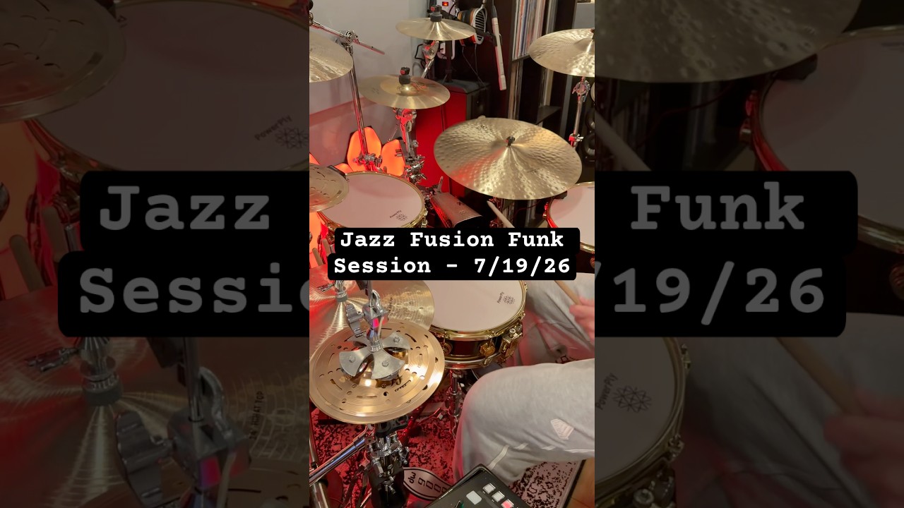 Solo’d drums from a recent session take