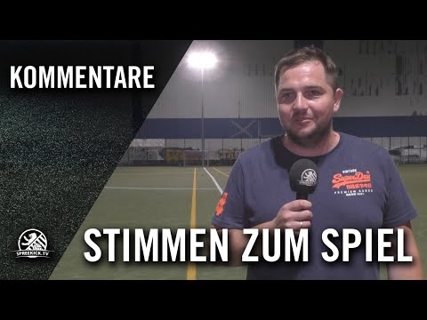 Die Stimmen zum Spiel | SG Rotation Prenzlauer Berg - VfB Fortuna Biesdorf II (2. Spieltag, BZL)