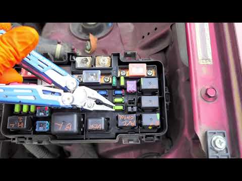 2006 Honda CRV Radiator Cooling Fan Fuses & Relays