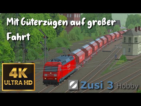 Zusi 3 | Mit Güterzügen auf großer Tour  | 4K60