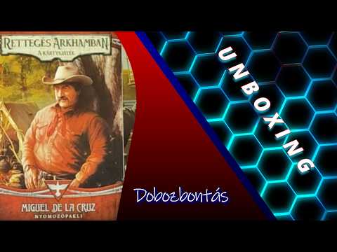 MIGUEL DE LA CRUZ Arkham Horror/Retegés Arkhamban TÚLÉLŐ pakli - Painting and Game