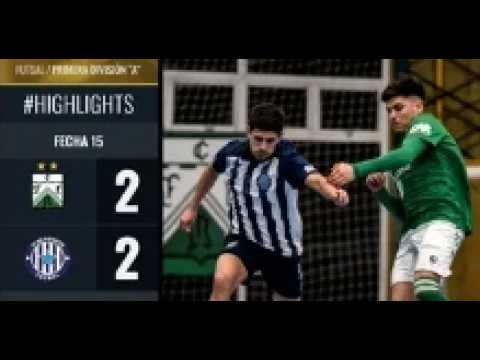 Ferro 2-2 17 de Agosto. Fecha 15. Primera División Futsal
