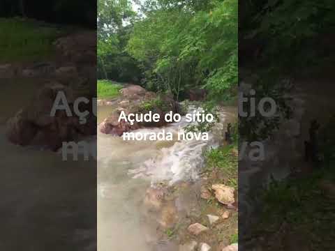 sangria do açude morada nova no município de Bom Jesus PB