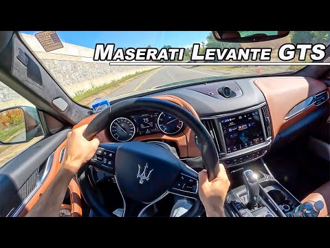 2021 Maserati Levante GTS - The Ferrari V8 You Need to Hear (POV Binaural Audio)